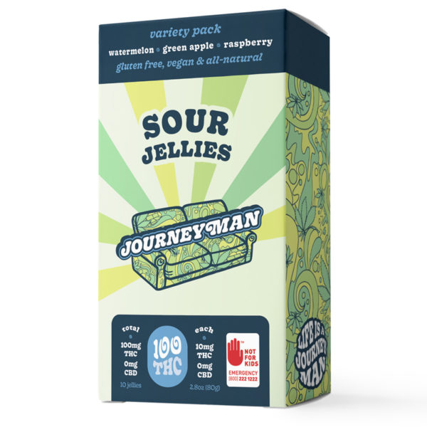 Variety Pack Sour Jellies from Journeyman Seattle