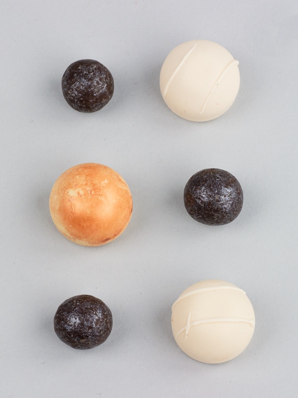 Malt Balls and White Chocolate Truffles by Swifts Edibles