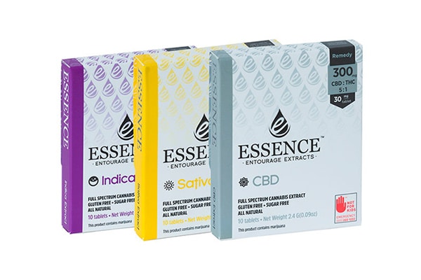 Essence cannabis tablets by Green Labs