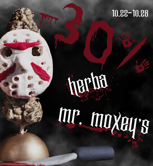 30% off Herba and Mr. Moxey's Mints, October 22nd through October 28th
