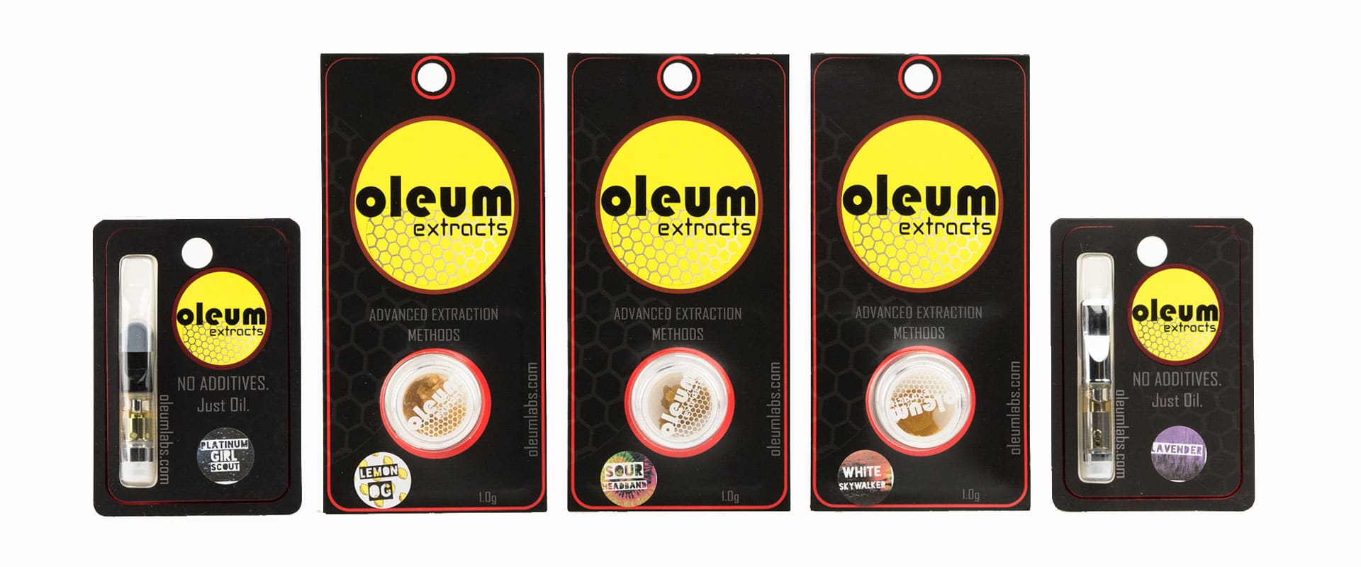 oleum extracts vape cartridges, honey crystal, wizard stones thca dabs